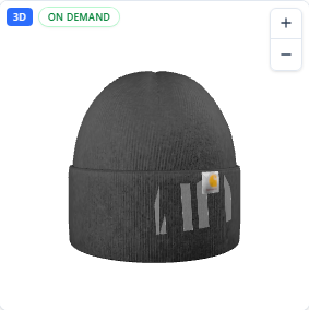Carhartt Watch Cap 2.0 CT104597 in Black/ White